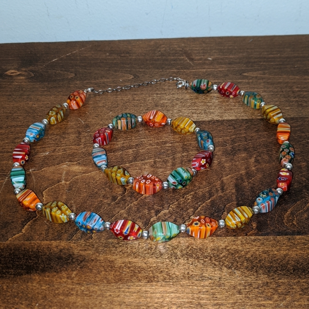 Vibrant Necklace & Bracelet
